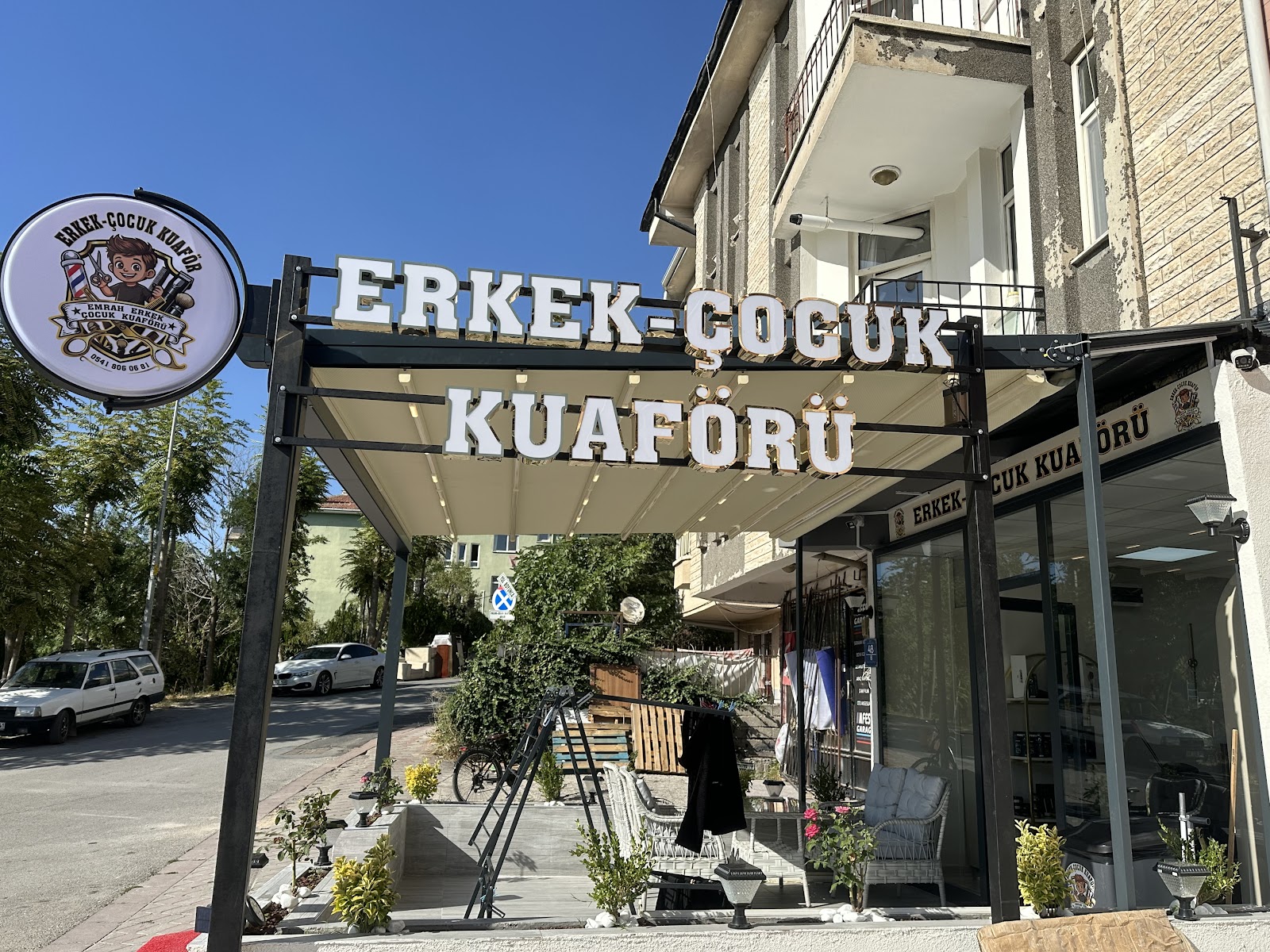 Kidsman salonumuzun dış görünümü